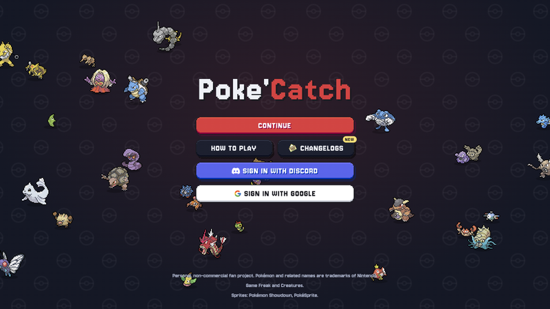 Poke'Catch Online
